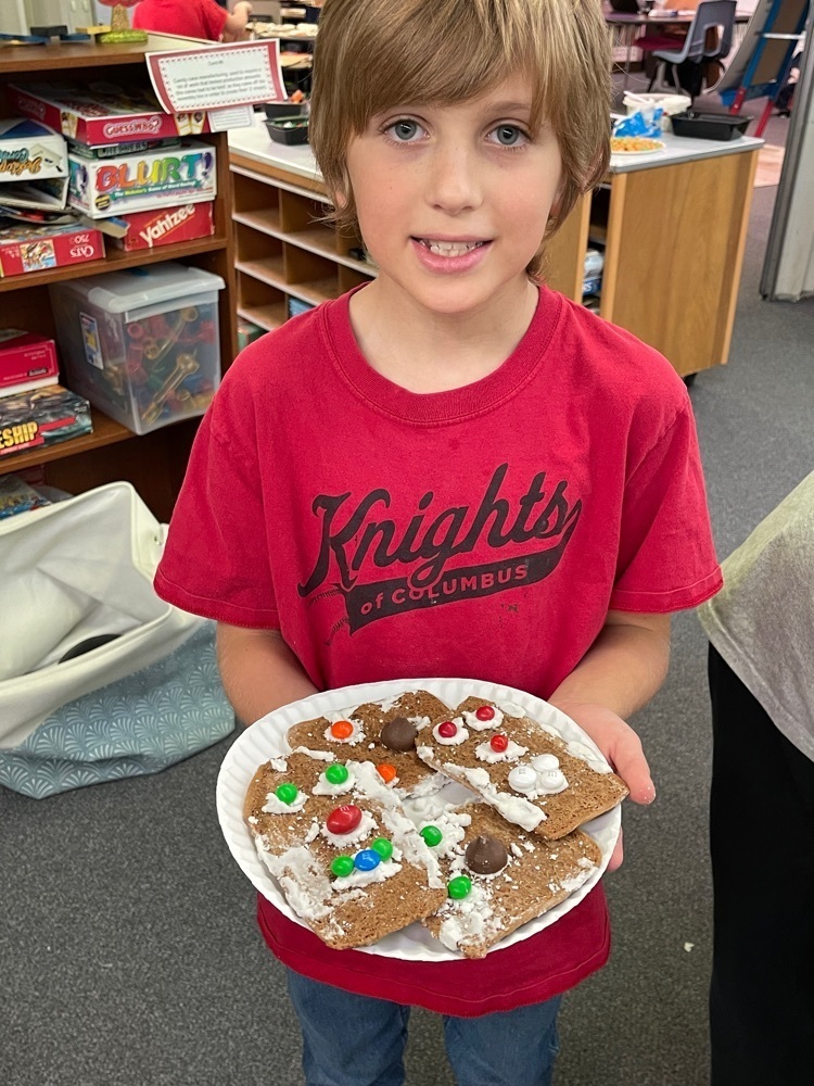 house didn’t make it but he turned them into Santa, Rudolph, and reindeer