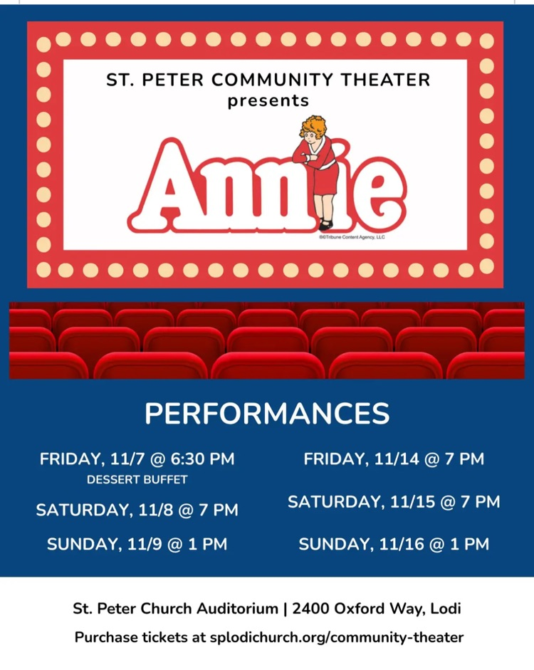 Information regarding Annie production.