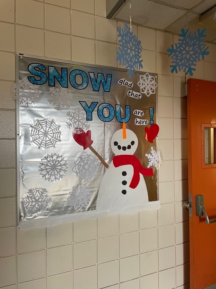 Snow glad you are here!