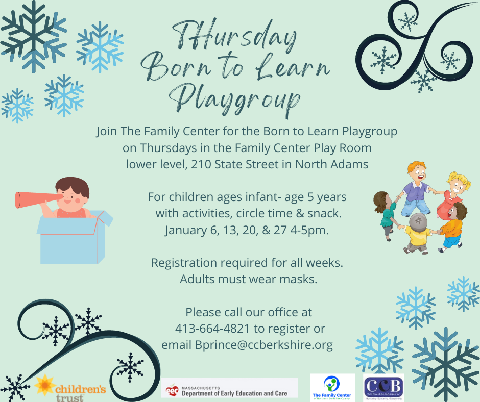 Thursday Born to Learn Playgroup