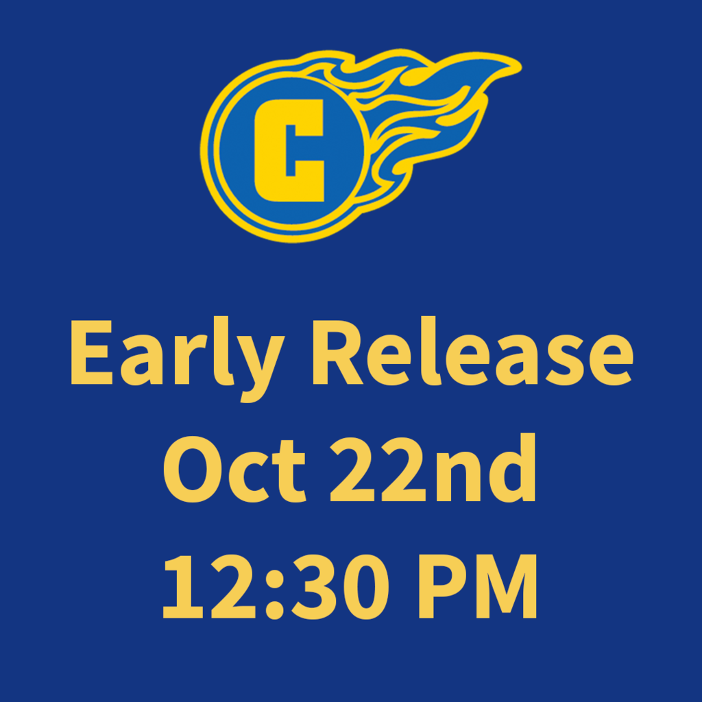 Early release oct 22nd 12:30pm