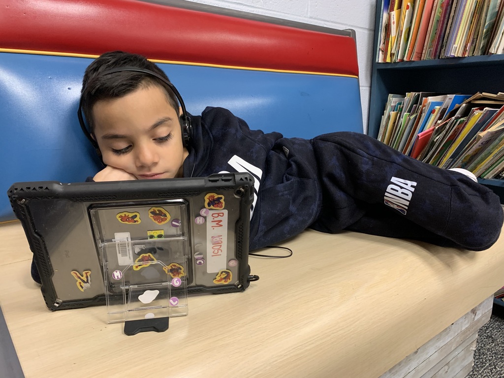 Our students use their devices every day! 1st grade students work on their devices during small group rotations, and spend time on programs such as Prodigy for math, Reading Eggs for reading, or Epic for read to self. #CPSZEBRAPRIDE