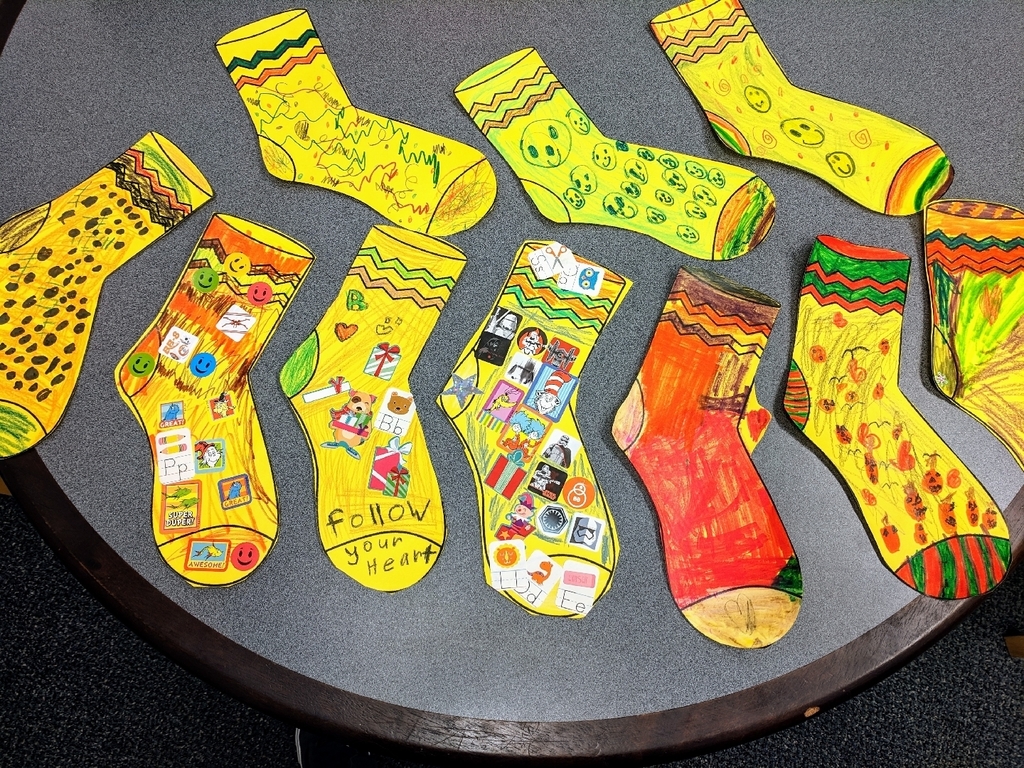 Birthday socks from the Kindergarten