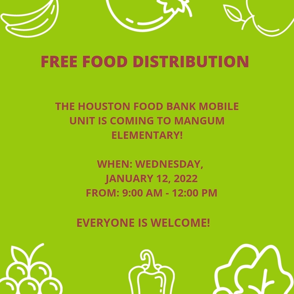 announcement about a food distribution