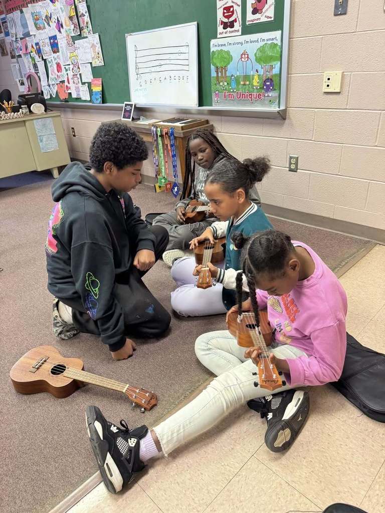 kids playing instruments