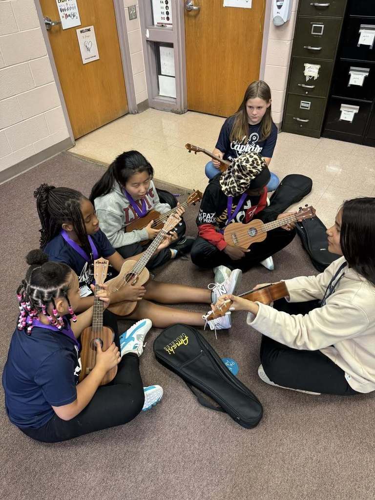 kids playing instruments