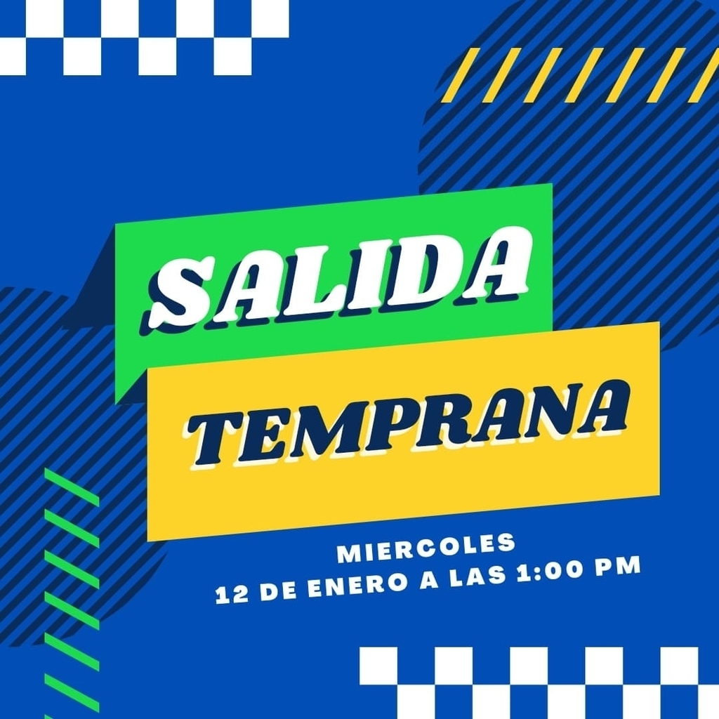 early dismissal announcement in Spanish