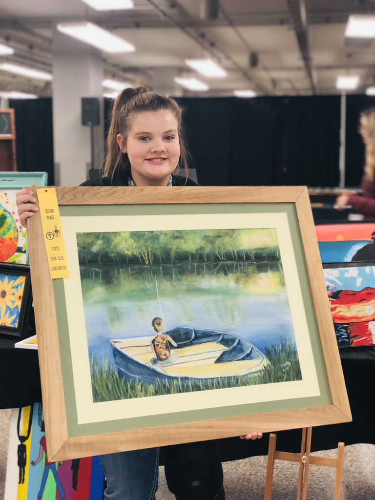 Molly Faries-2nd place Painting