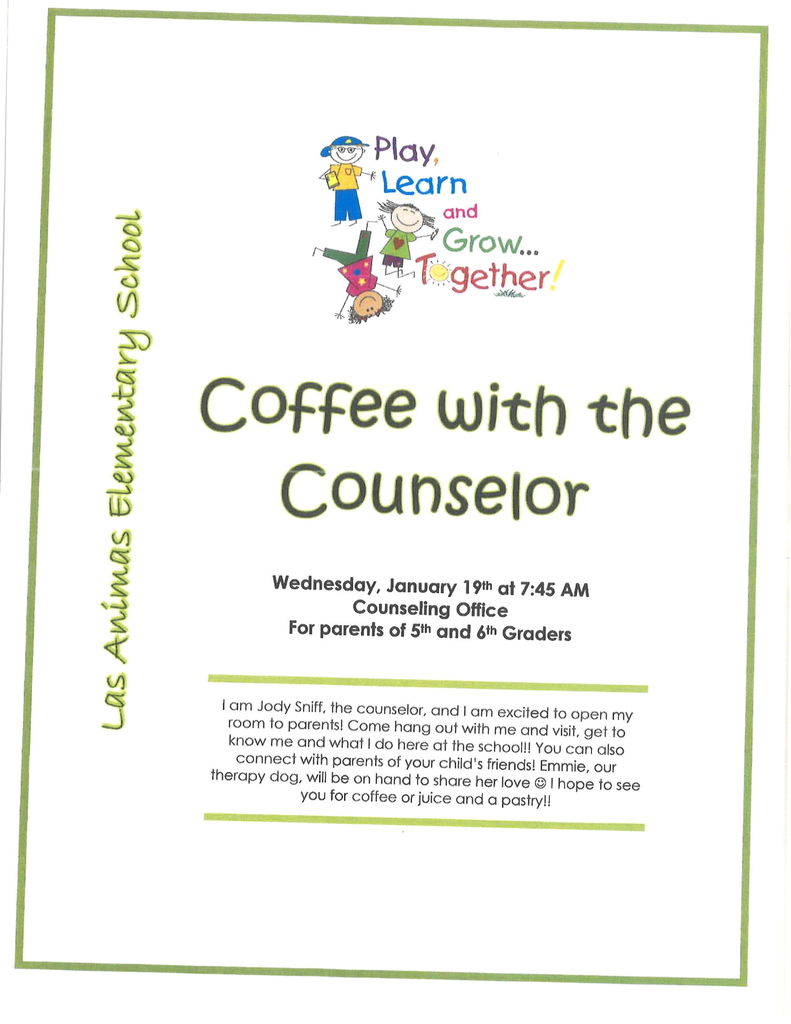 coffee with counselor