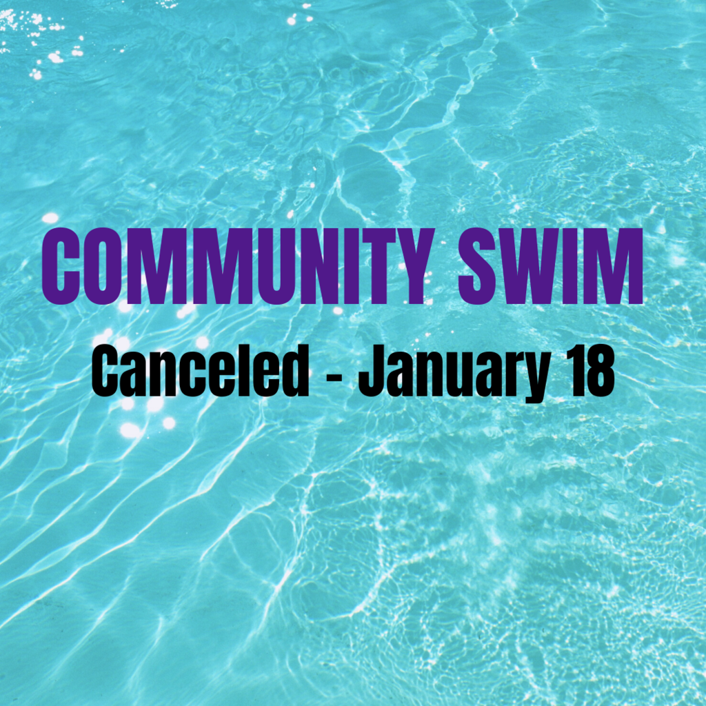 Community Swim canceled