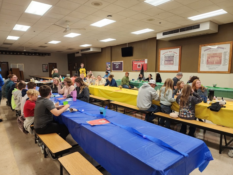 families playing bingo