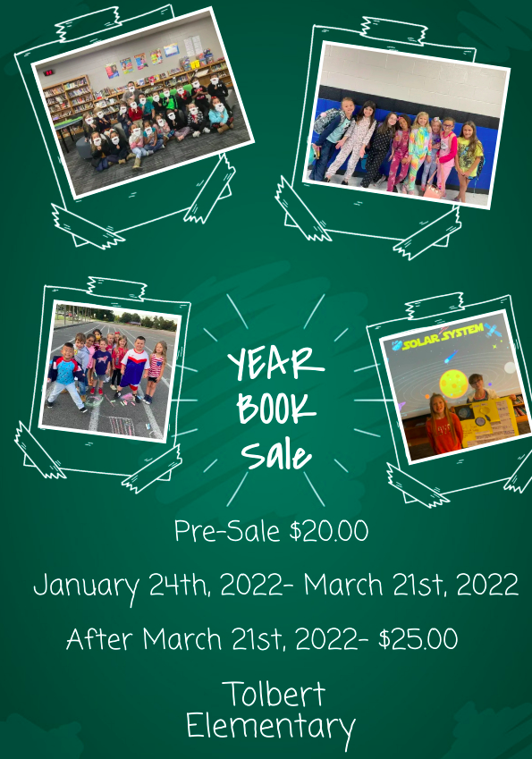 Yearbook information and Flyer