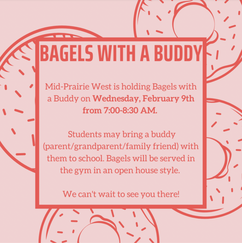Bagels with a Buddy poster