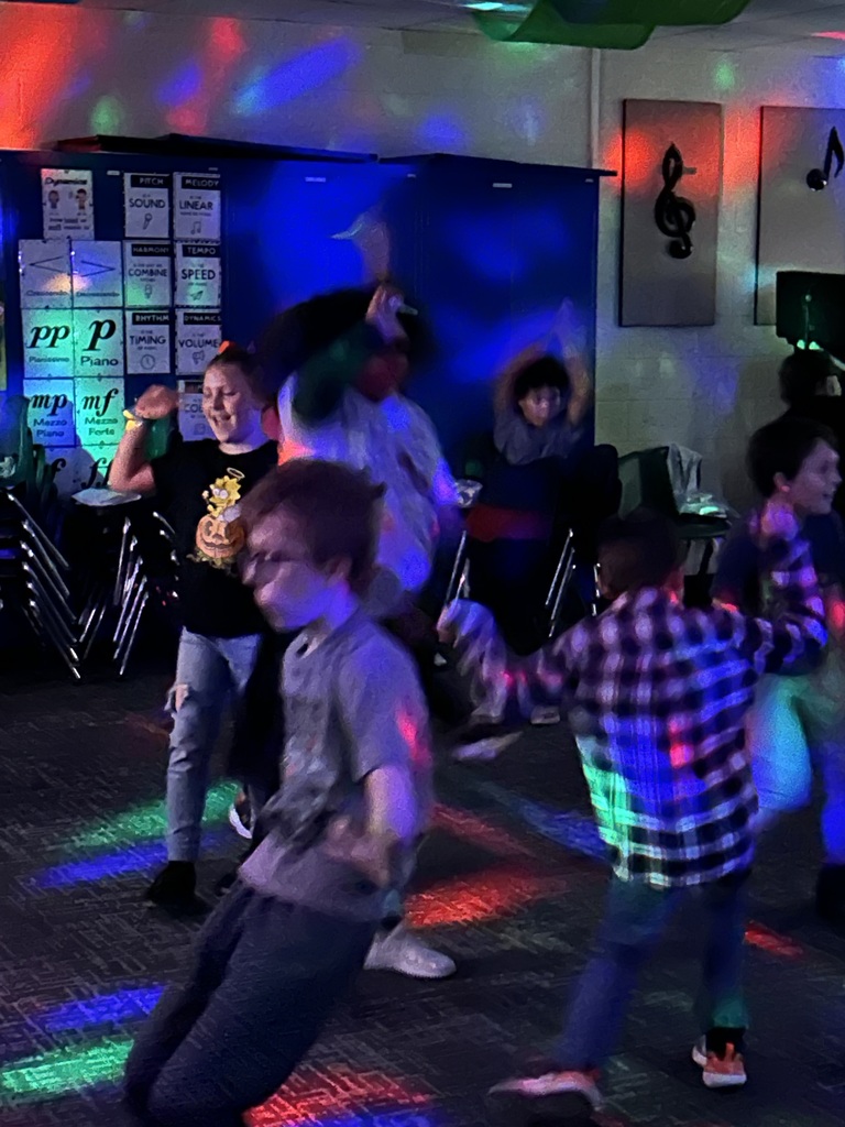 Merrill Students enjoying the First Quarter Party!