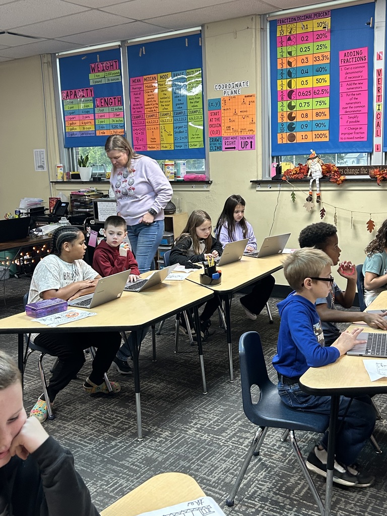 Merrill Students enjoying the First Quarter Party!