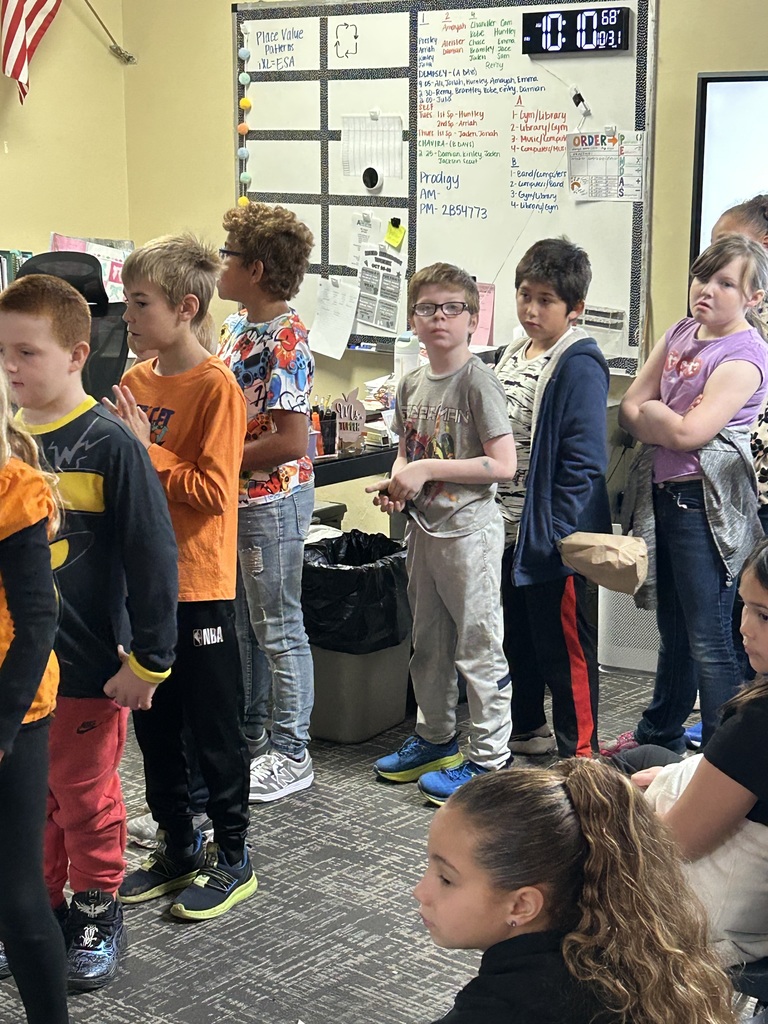 Merrill Students enjoying the First Quarter Party!