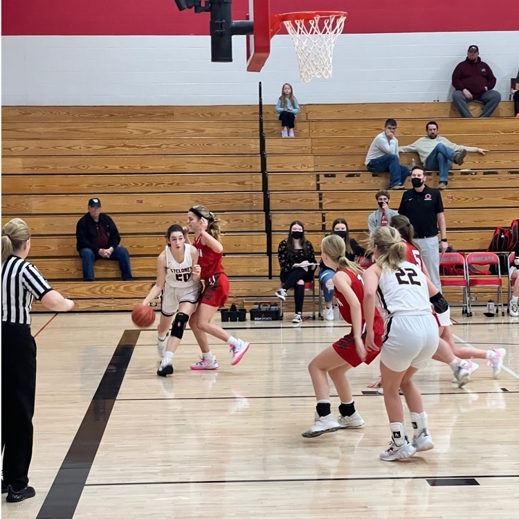 girls playing basketball