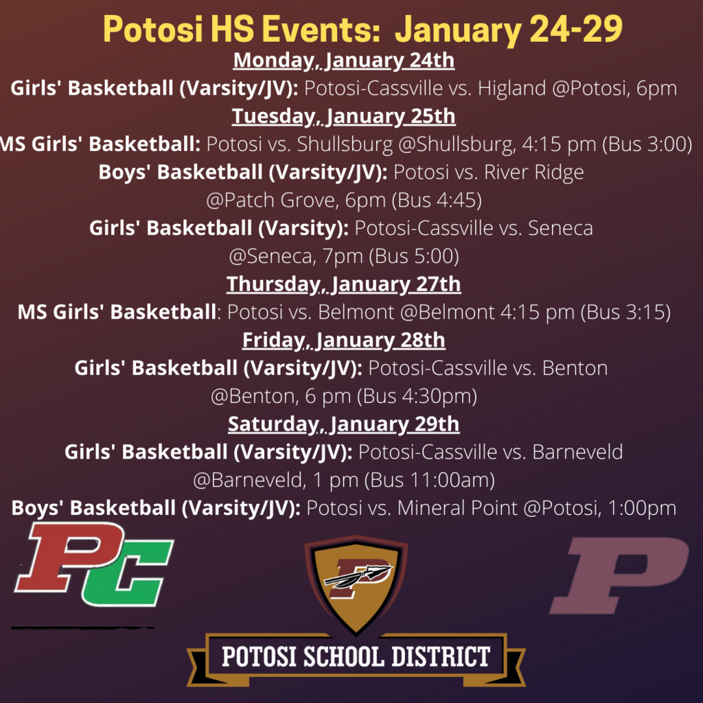 Week of January 24th