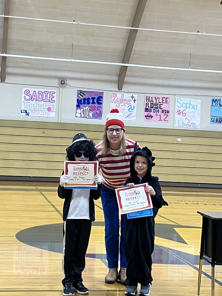 1st Grade Students of the Month