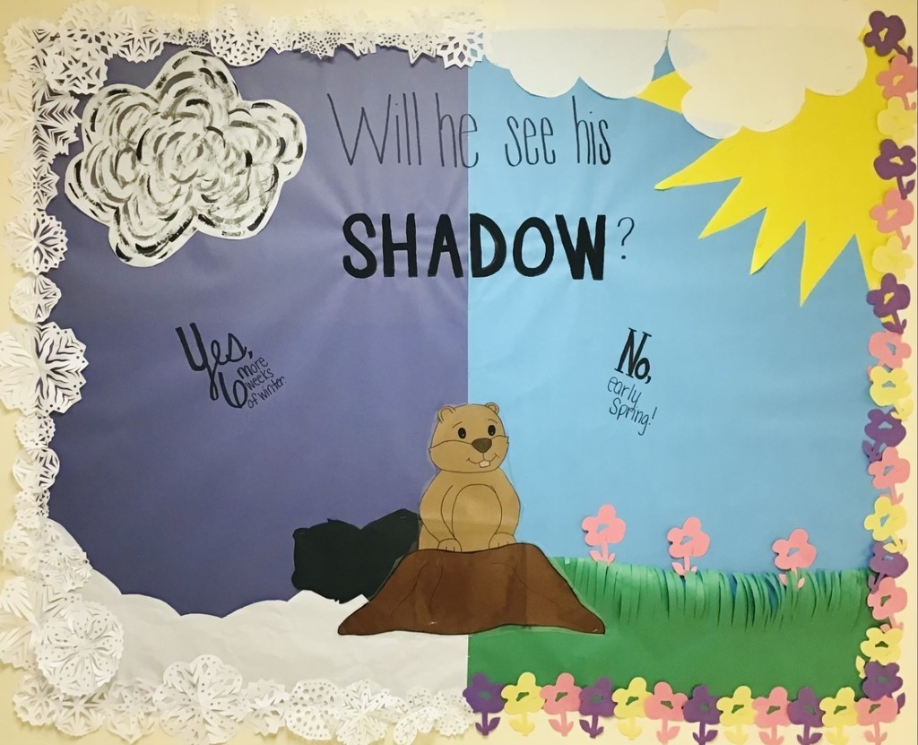Will he see his shadow picture