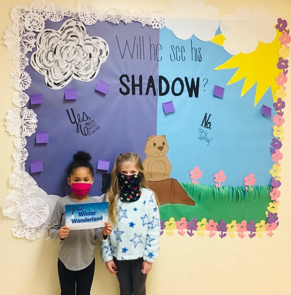 Will he see his shadow picture with female students