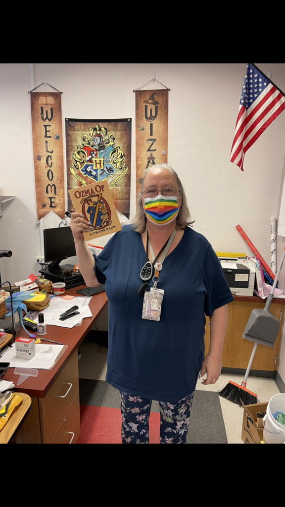 Mrs. Bennett shares favorite childhood book