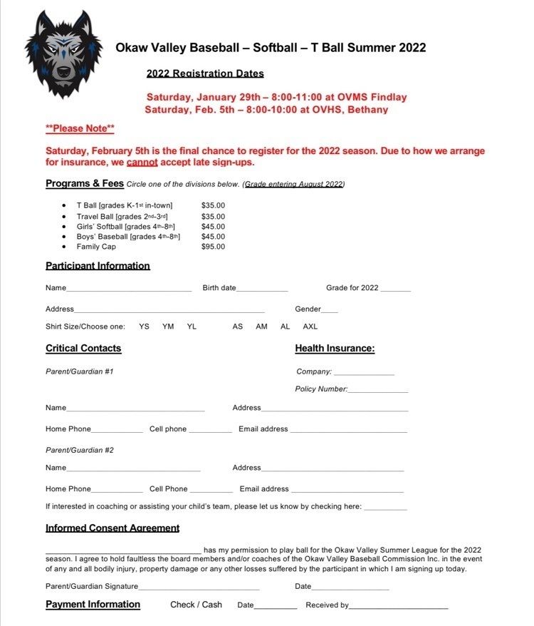 summer sign up