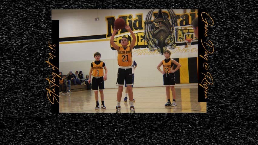 Basketball shooting shot