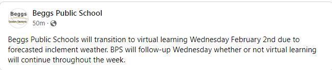 Virtual Day Wed. Feb. 2 