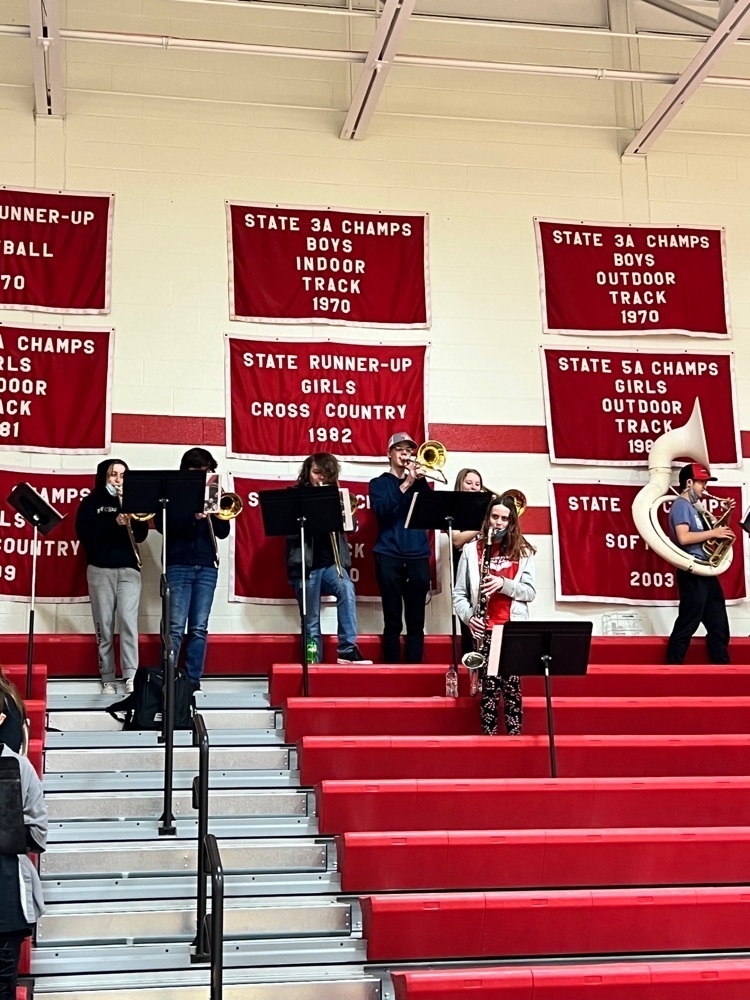 students playing instruments