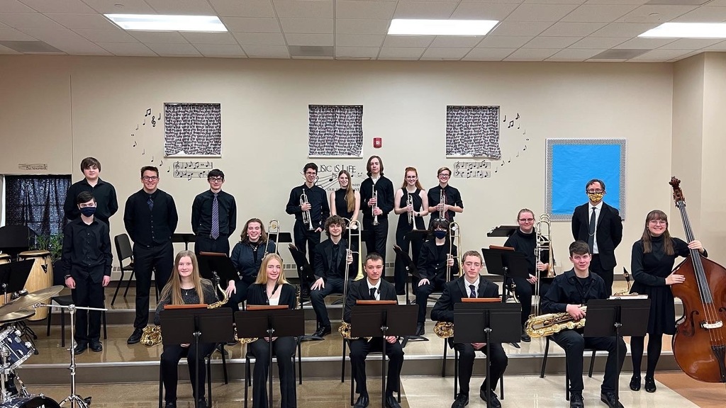 Jazz band group photo
