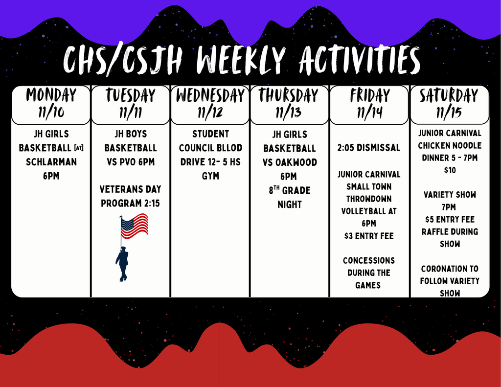 CHS/CJHS Weekly