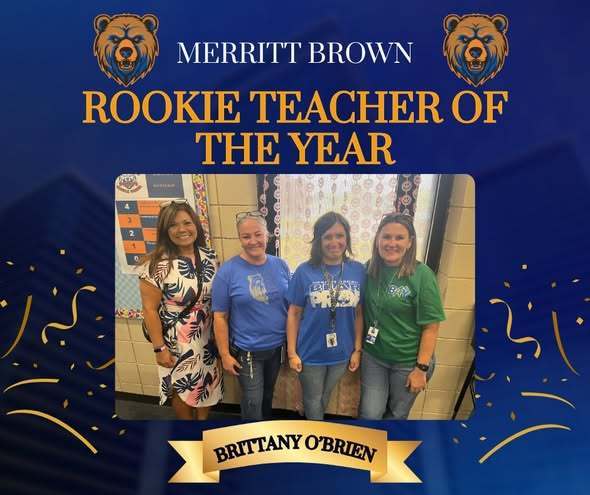 Rookie teacher of the year