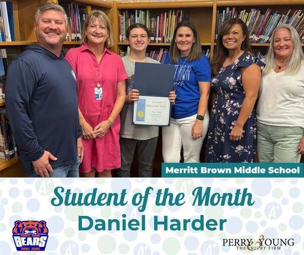 Student of the month for Bay District Schools