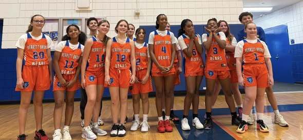 Girls basketball team