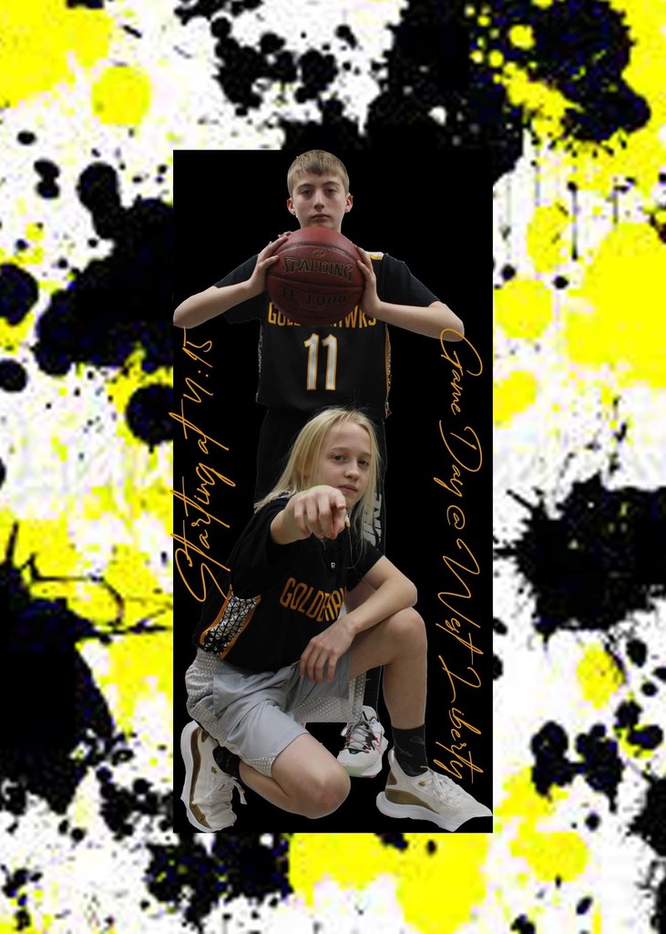 Tomas and Brett Basketball Photo
