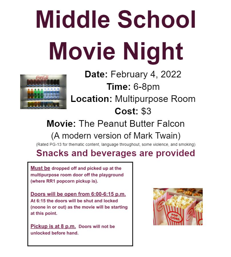Middle School movie night