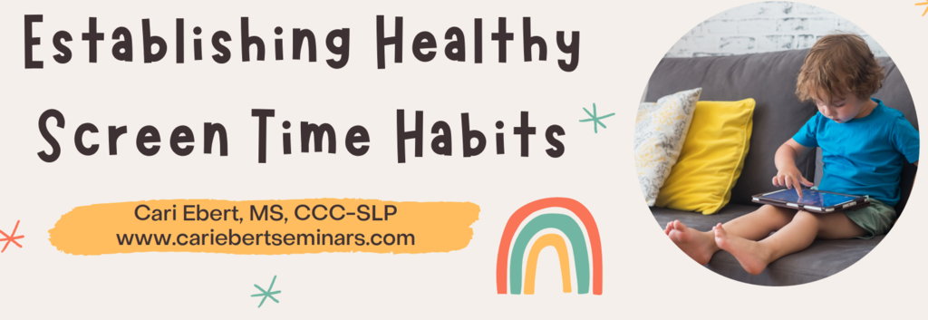 Cari Ebert Health Screen Time Habits