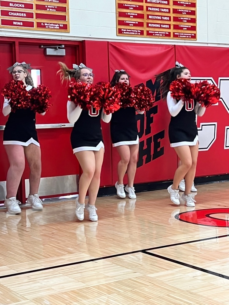 girls cheering