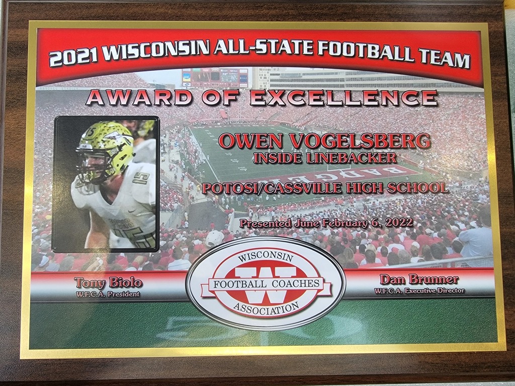 First Team All-State Football