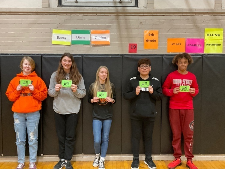 Top PBIS Point winners