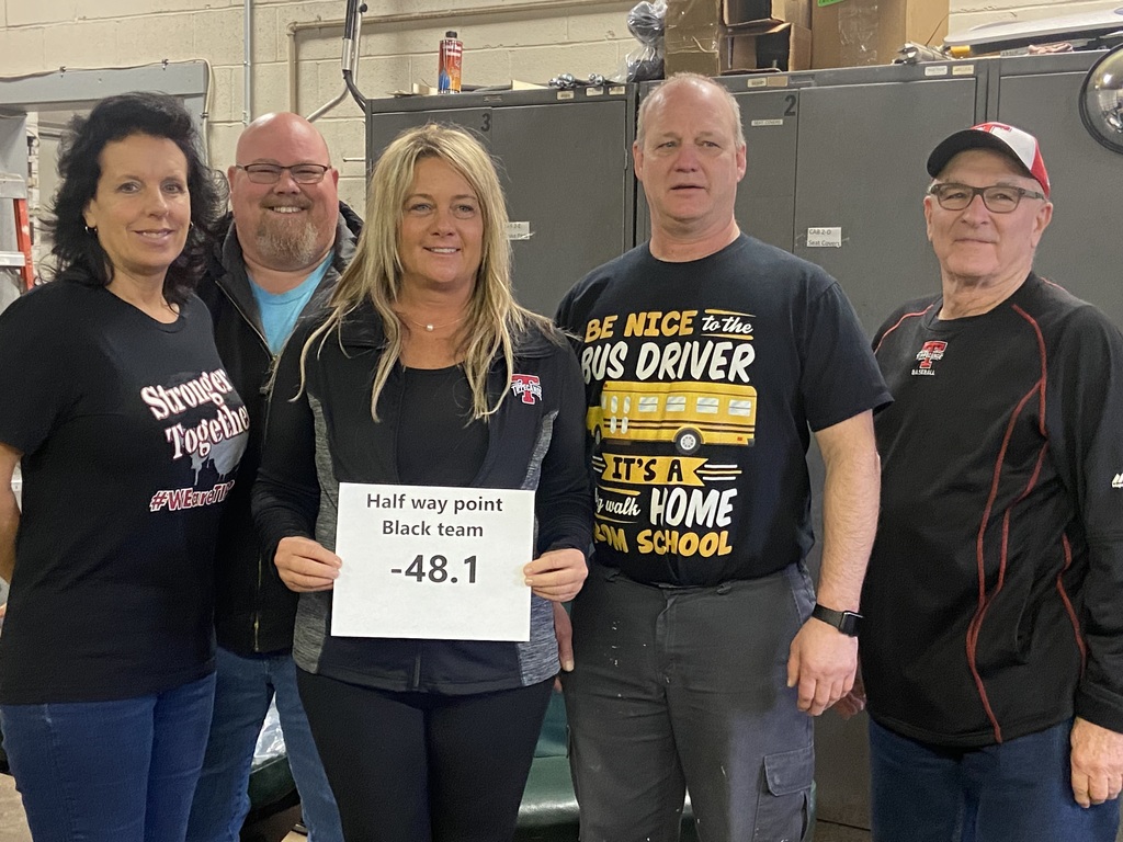 Black team of bus driver on weight loss mission