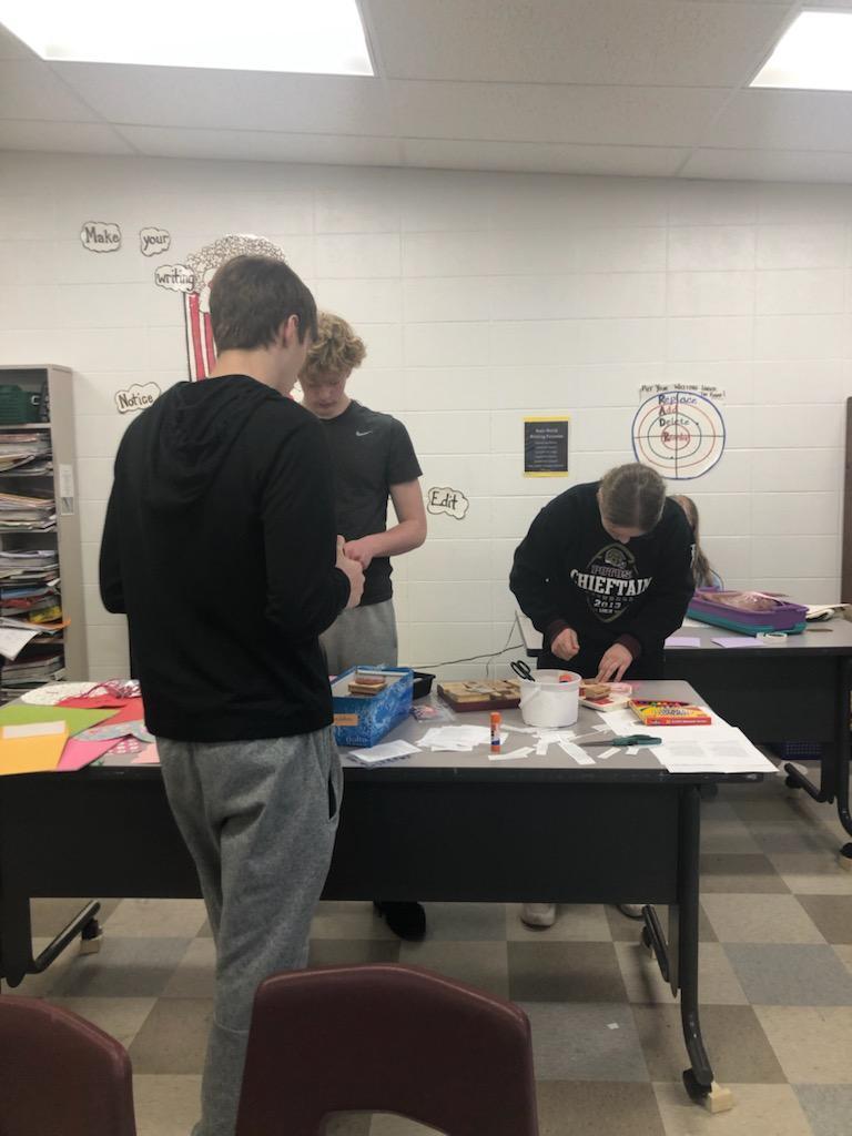 FCA huddle #Valentines