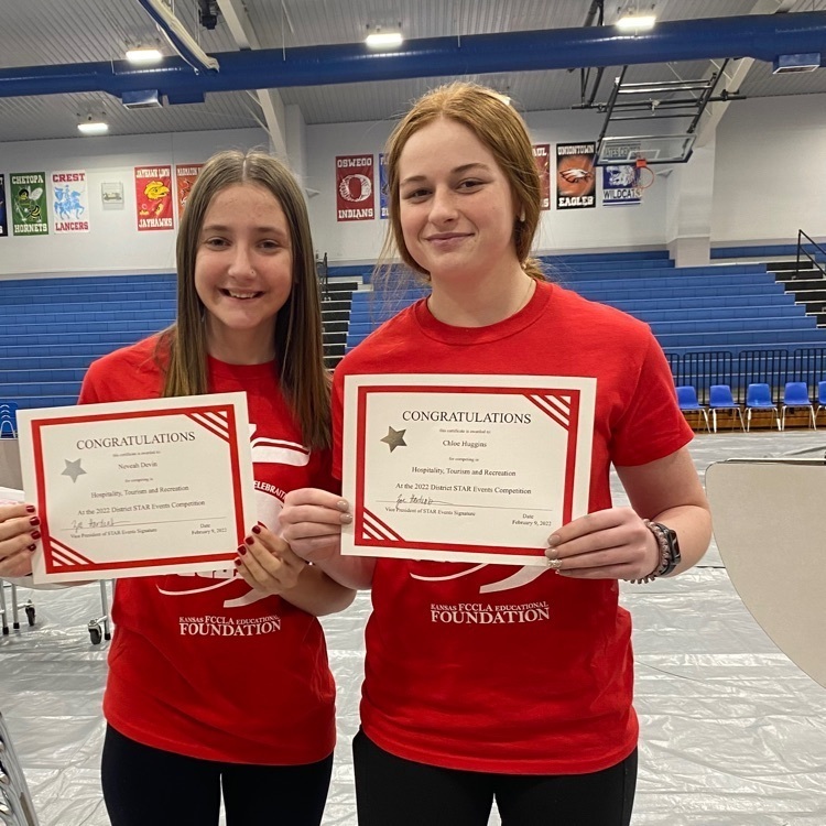 two students posing
