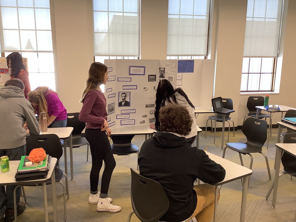 Florence students in Mrs Smith's History Class