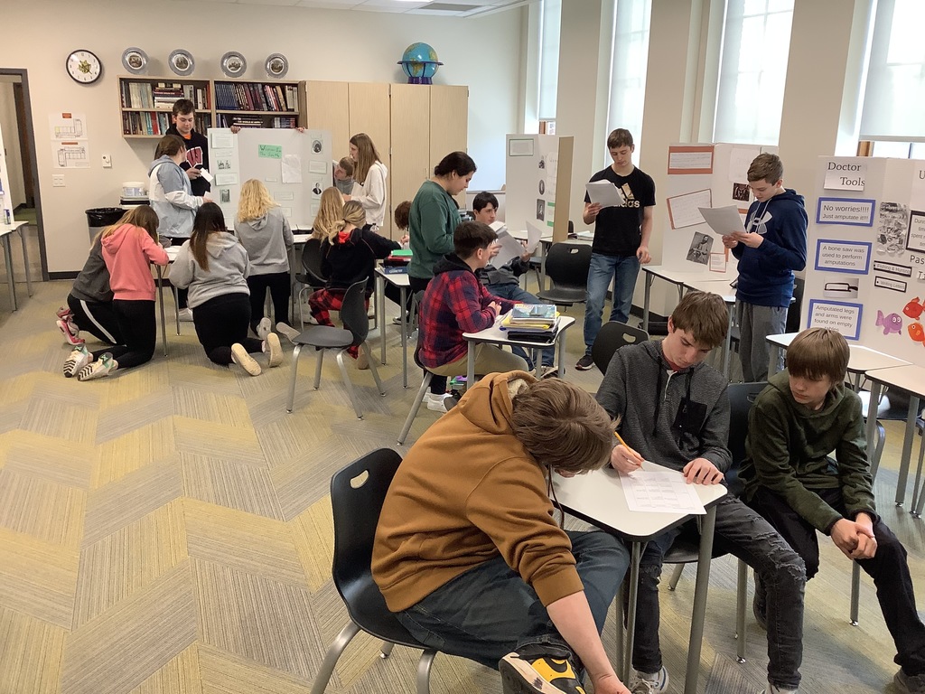 Florence students in Mrs Smith's History Class