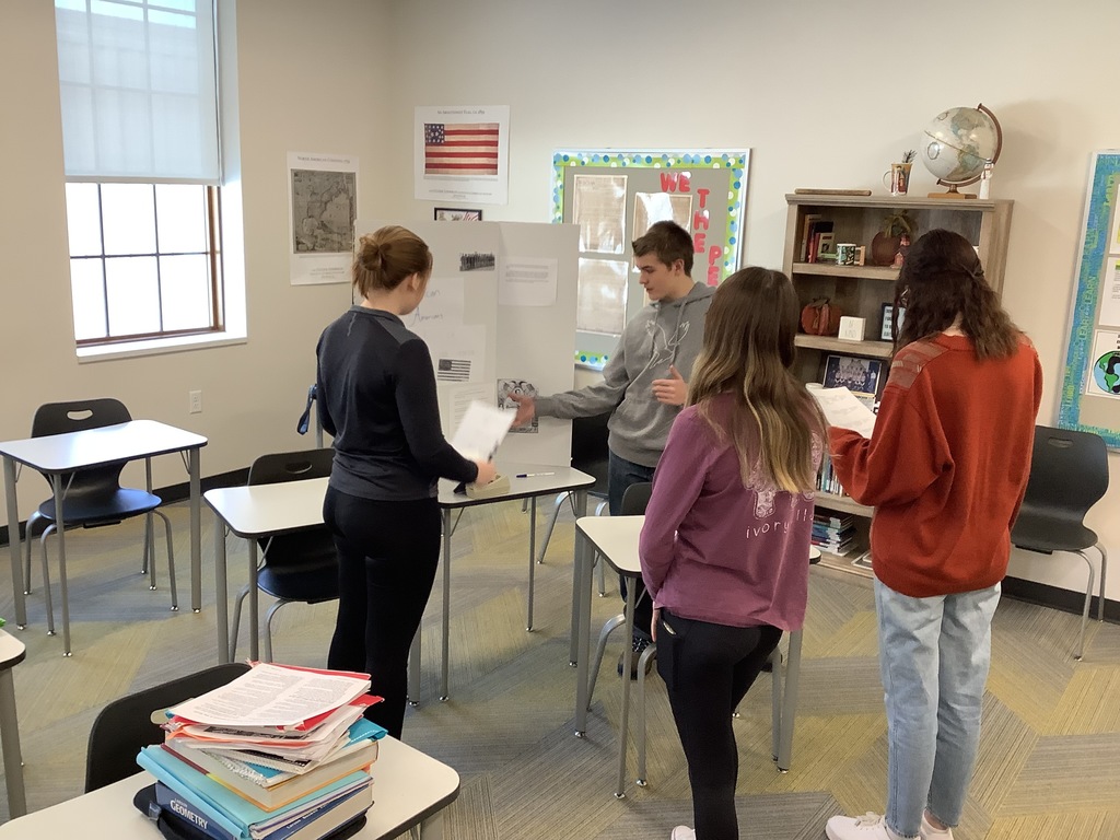 Florence students in Mrs Smith's History Class