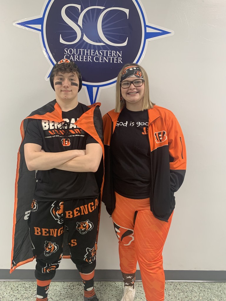 Students in Bengals Gear