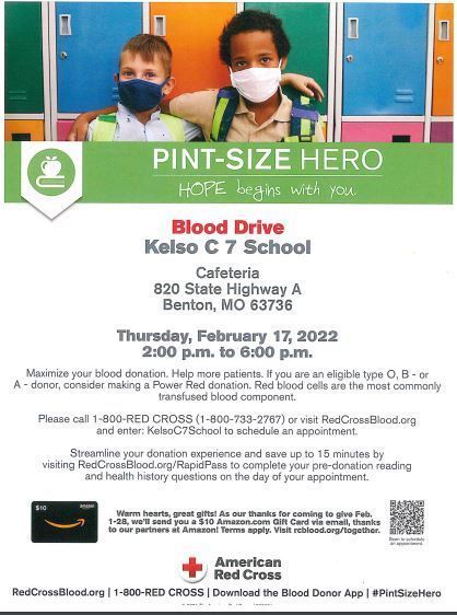 Blood Drive Info