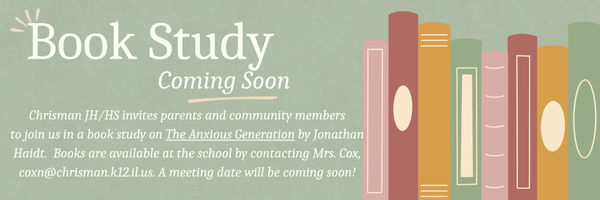 Book study announcement